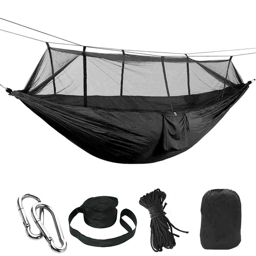Cheap Goat Tents Parachute Fabric Portable Outdoor Camping Hammock with Mosquito Net  Hanging Swing Sleeping Bed Tree Tent   